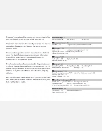 honda civic 2026 owners manual